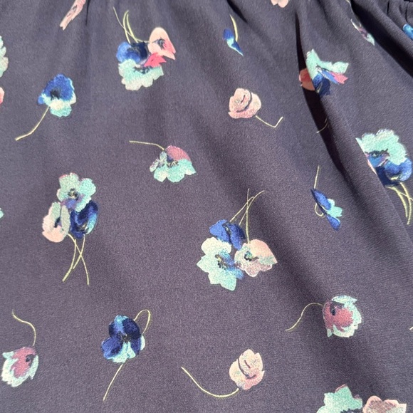 GAP Dark Blue Floral Maxi Skirt - Picture 4 of 4